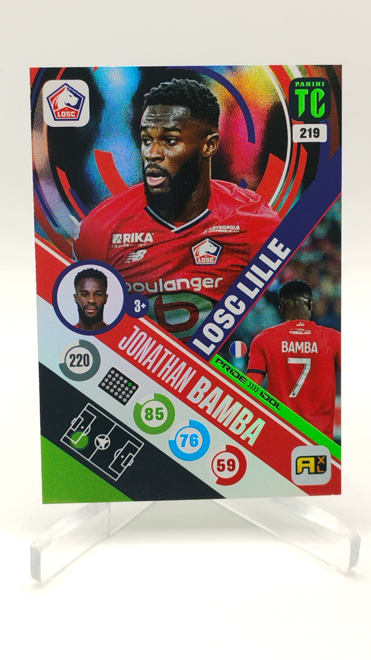 Panini Top Class 2022 Idol 219 Jonathan Bamba Losc Lille