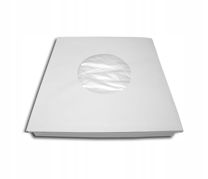 Wewnętrzne antystatyczne koperty na małe single płyty winylowe winyle 7"