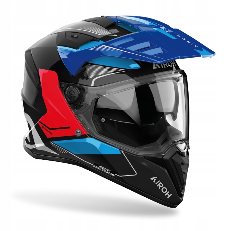 Motocyklová Prilba Airoh Bandit Tune Blue Red Gloss S