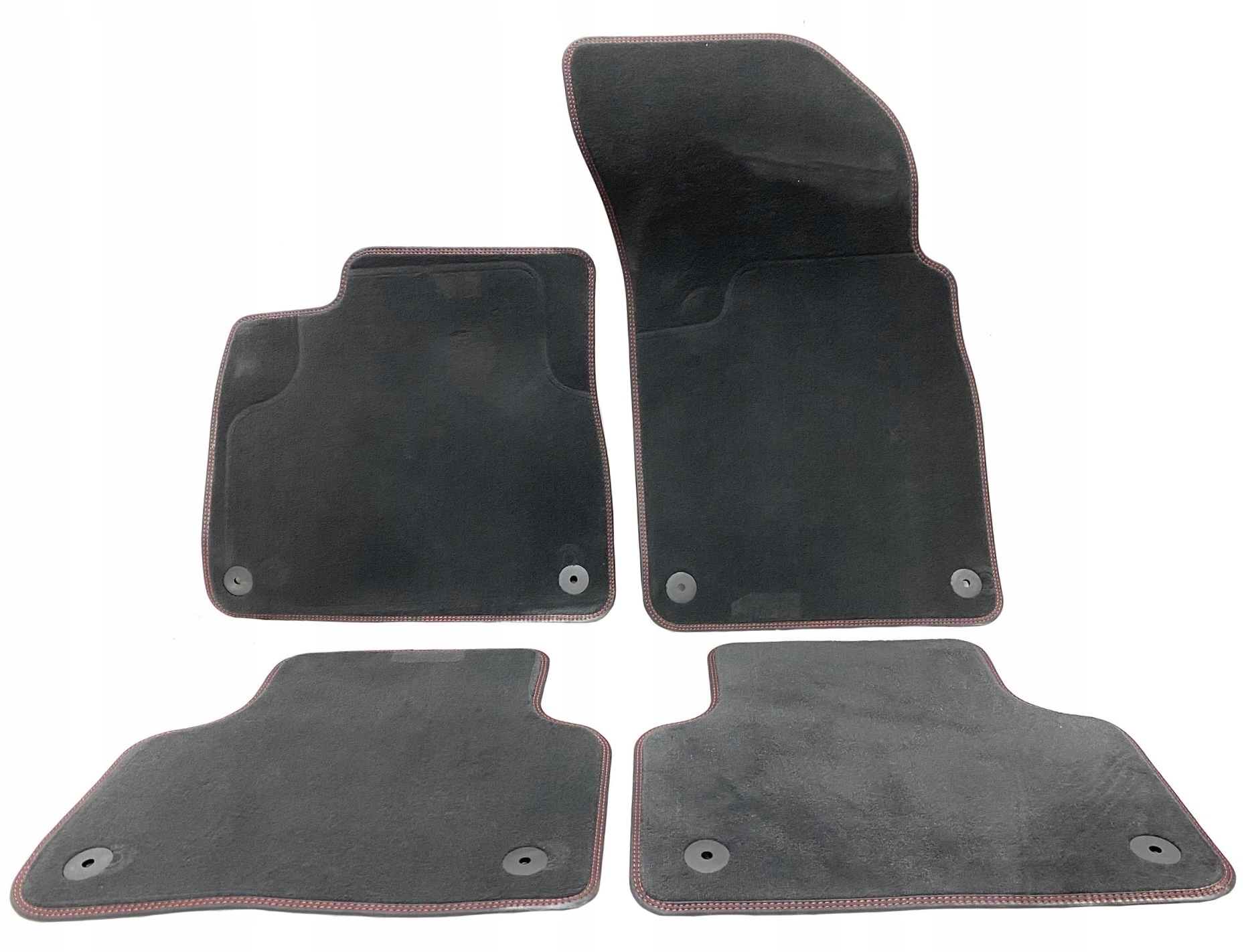 LAMBORGHINI URUS dywaniki floor mats BLACK RED