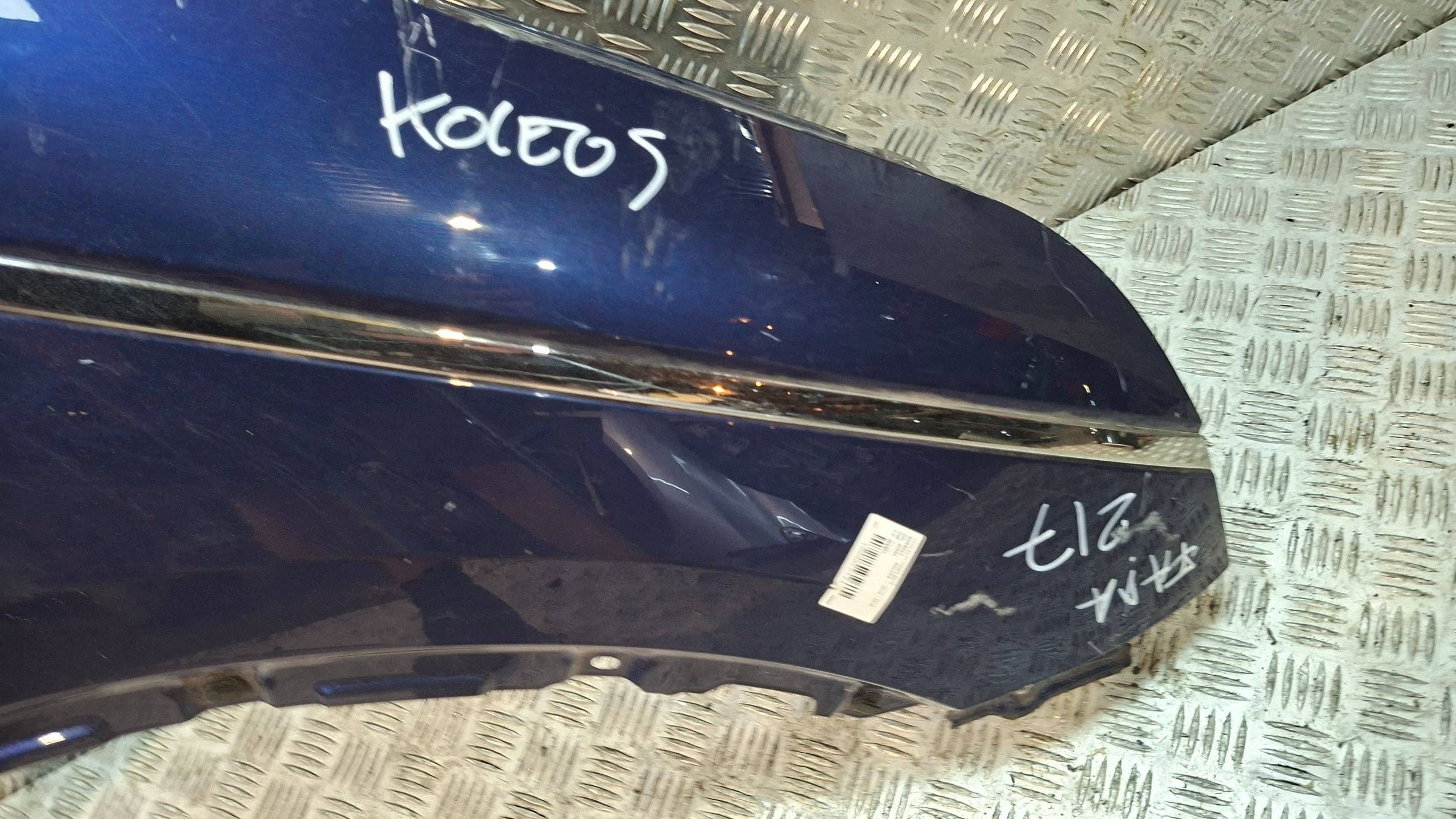 fender front right RENAULT KOLEOS II 2016-2022