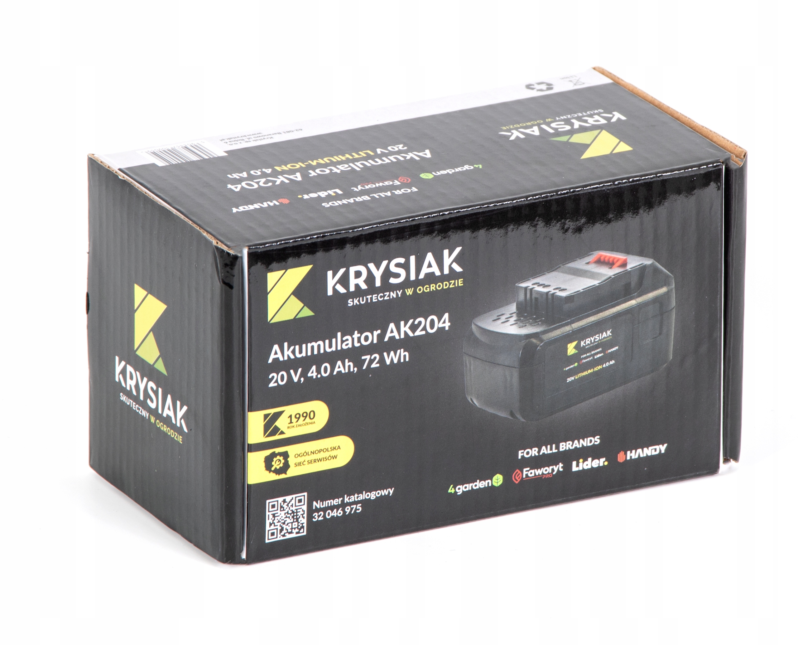 Akumulator 20 V 4.0 Ah AK204 4garden Krysiak