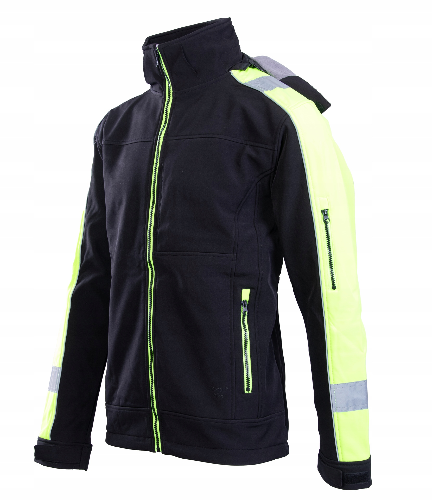 KURTKA ROBOCZA SOFTHELL WODOODPORNY Z KAPTUREM WYGODNY WYSOKA JAKOŚĆ r.3XL Model rival