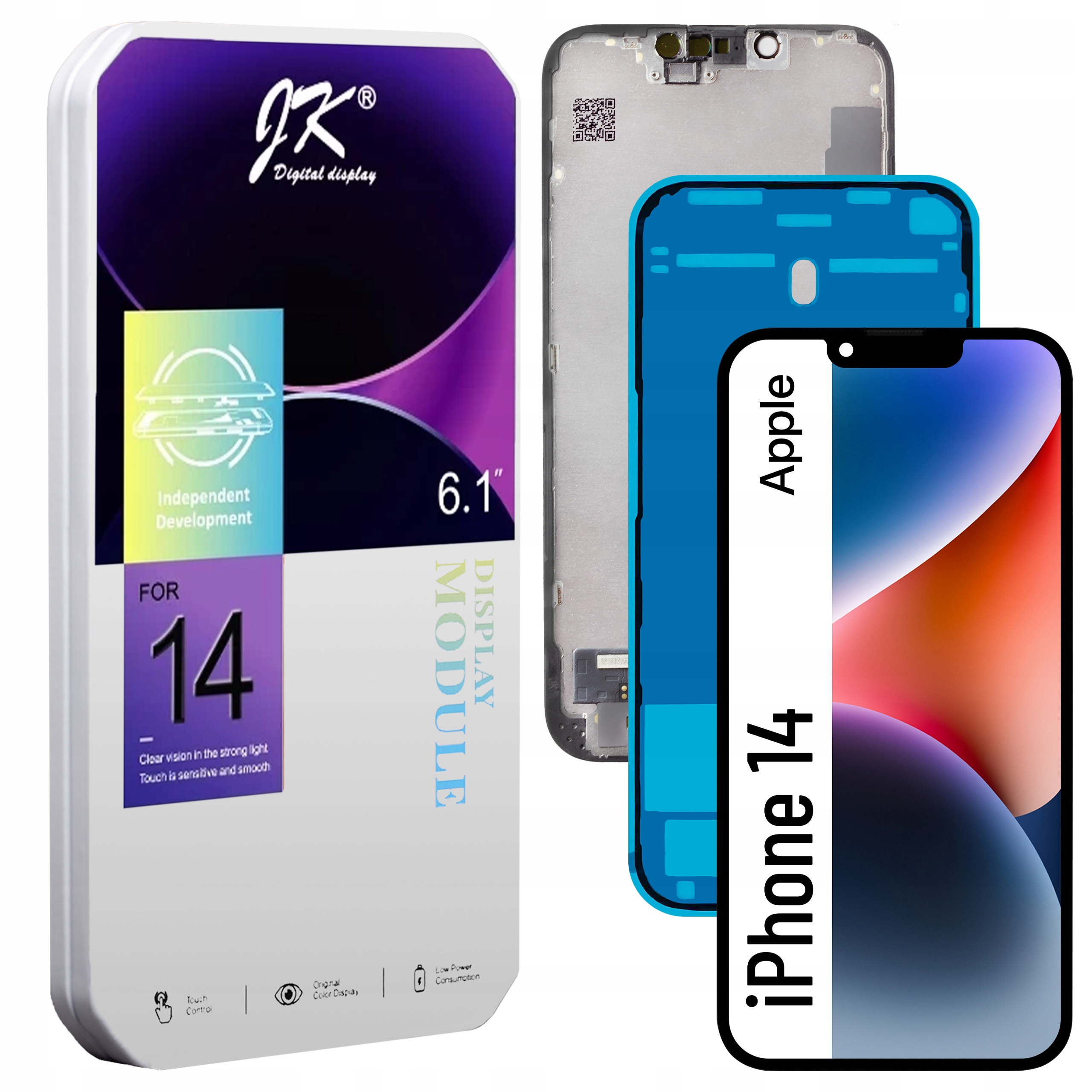 Incell pro iPhone 14 LCD displej Čip IC True Tone Jk Matrix