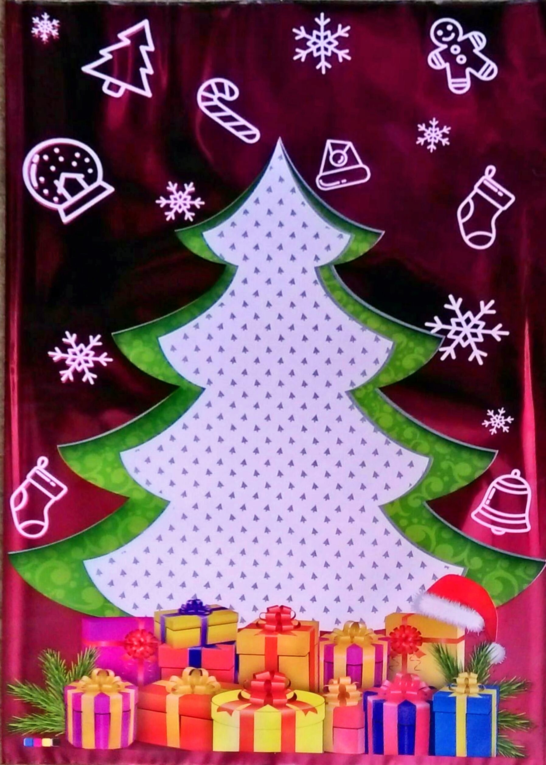 worek/folia XL 25szt.  BOŻE NARODZENIE 30x50cm — 3