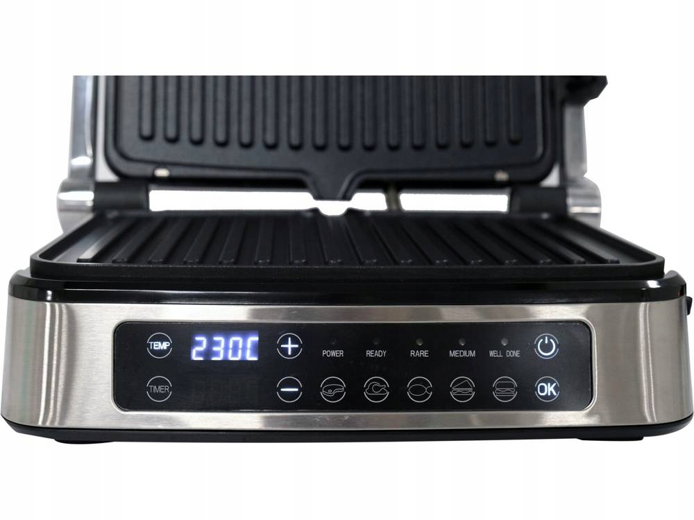 GRILL OPIEKACZ ELEKTRYCZNY 2000W LUND ROZKŁADANY Moc 2000 W