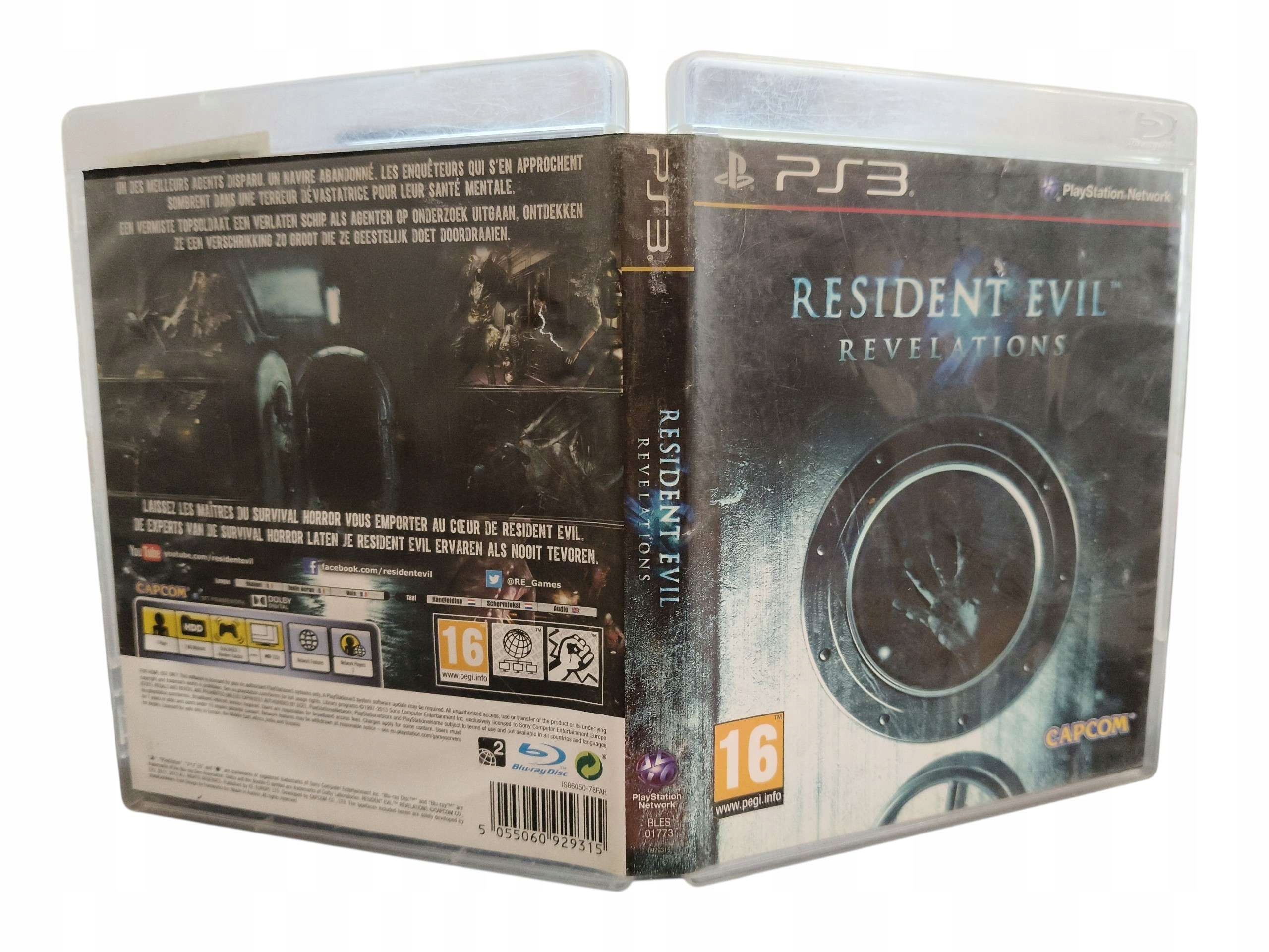 PS3 RESIDENT EVIL REVELATIONS PL