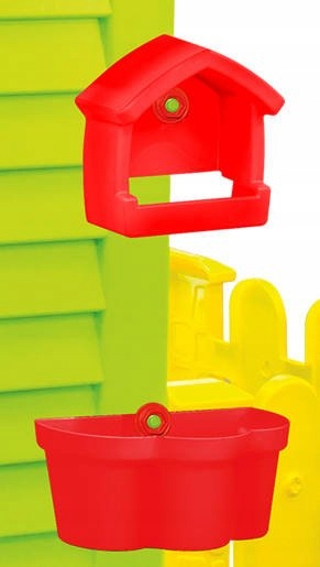 САДОВЫЙ ДОМИК ДЛЯ ДЕТЕЙ С ЗАБОРОМ И СТОЛОМ Длина 180 см