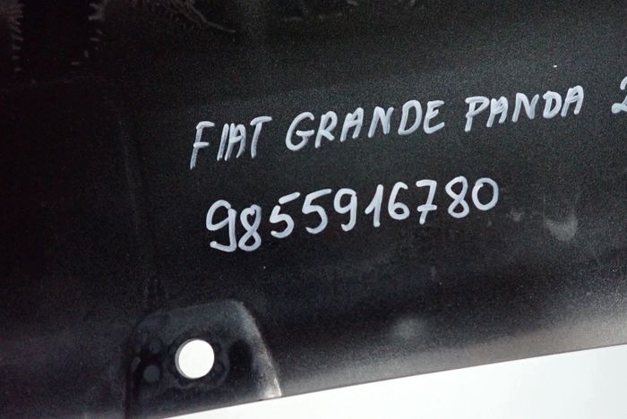 FIAT GRANDE PANDA 25- spoiler diffuser rear rear part 9855916780