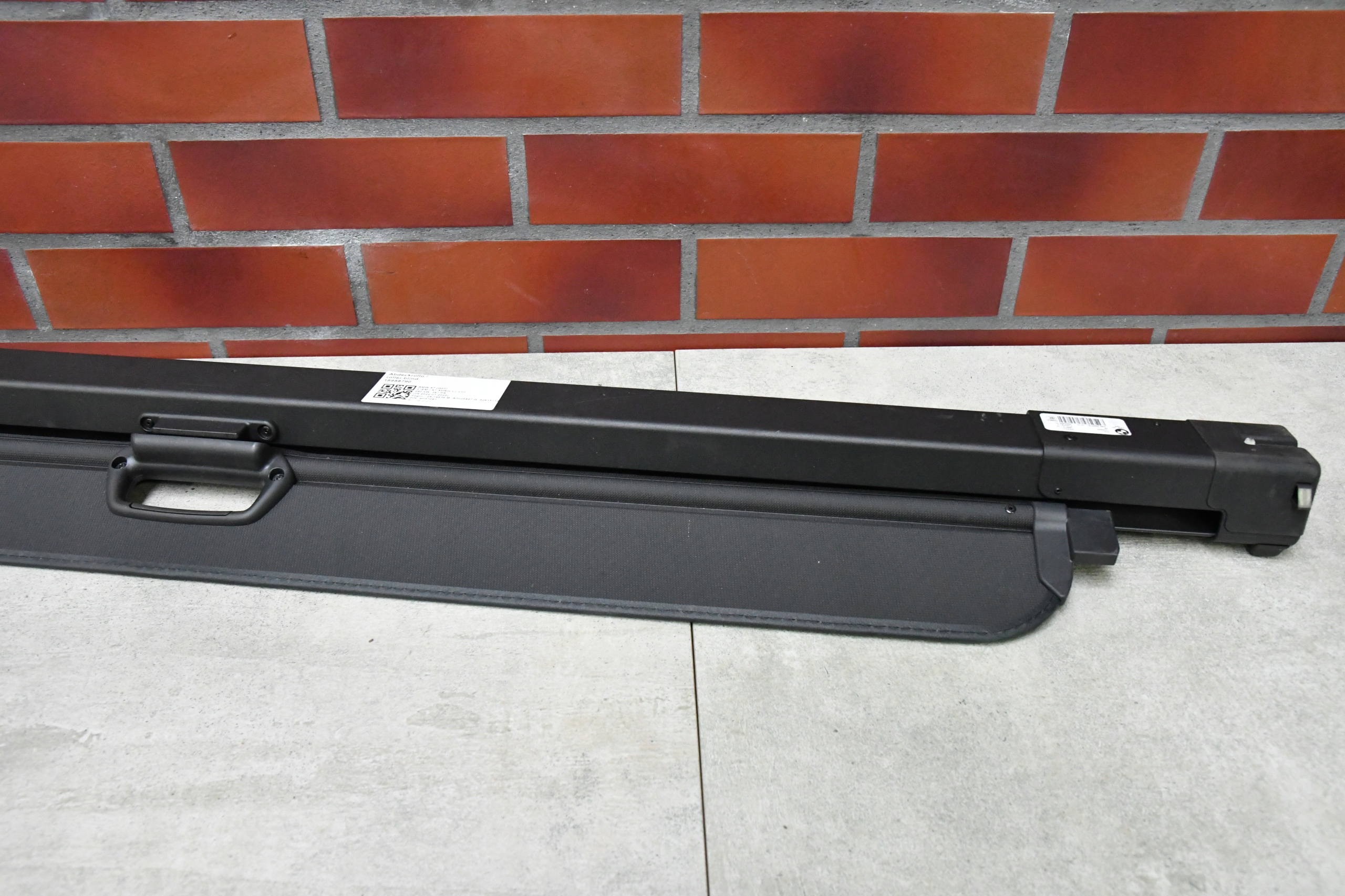 blinds boot plato BMW X7 G07 black m-packet