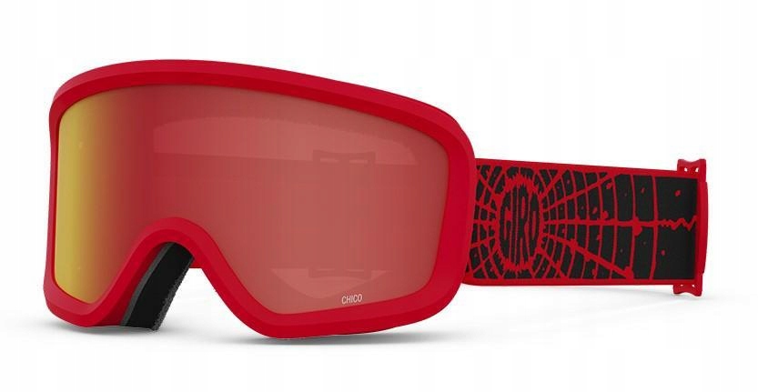 Gogle junior Giro Chico 2.0 Red Solar Flair(amber Scarlet 19-42% S2)dw