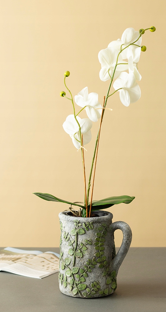 OSŁONKA W KSZTAŁCIE DZBANKA betonowa liście Kod producenta 219160