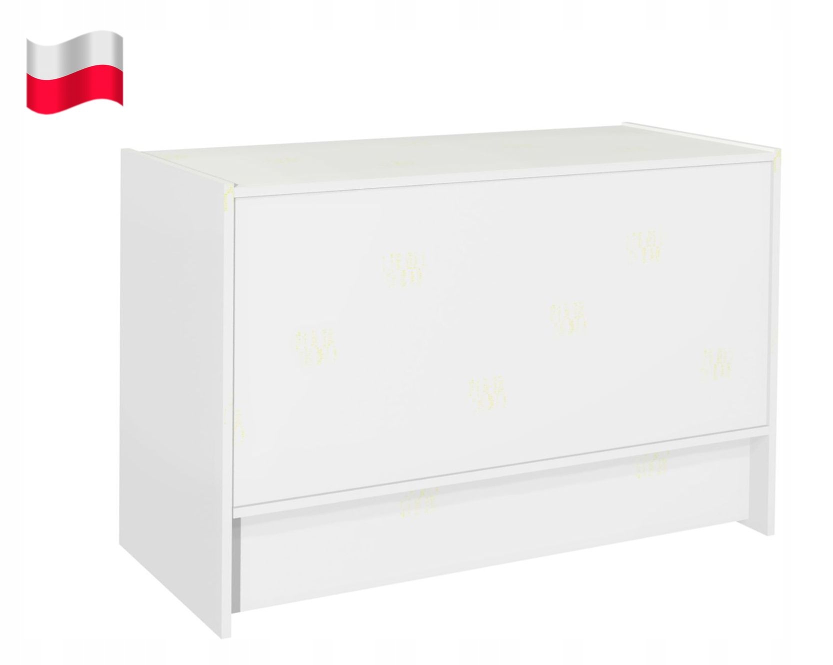 LADA SKLEPOWA 120 +SZUFLADA ZAMEK Lady meble BIAŁE Głębokość mebla 60 cm