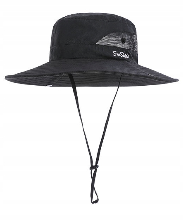 KAPELUSZ DAMSKI LETNI PRZECIWSŁONECZNY Z MIEJSCEM NA KUCYK KITKĘ CZAPKA Materiał dominujący inny