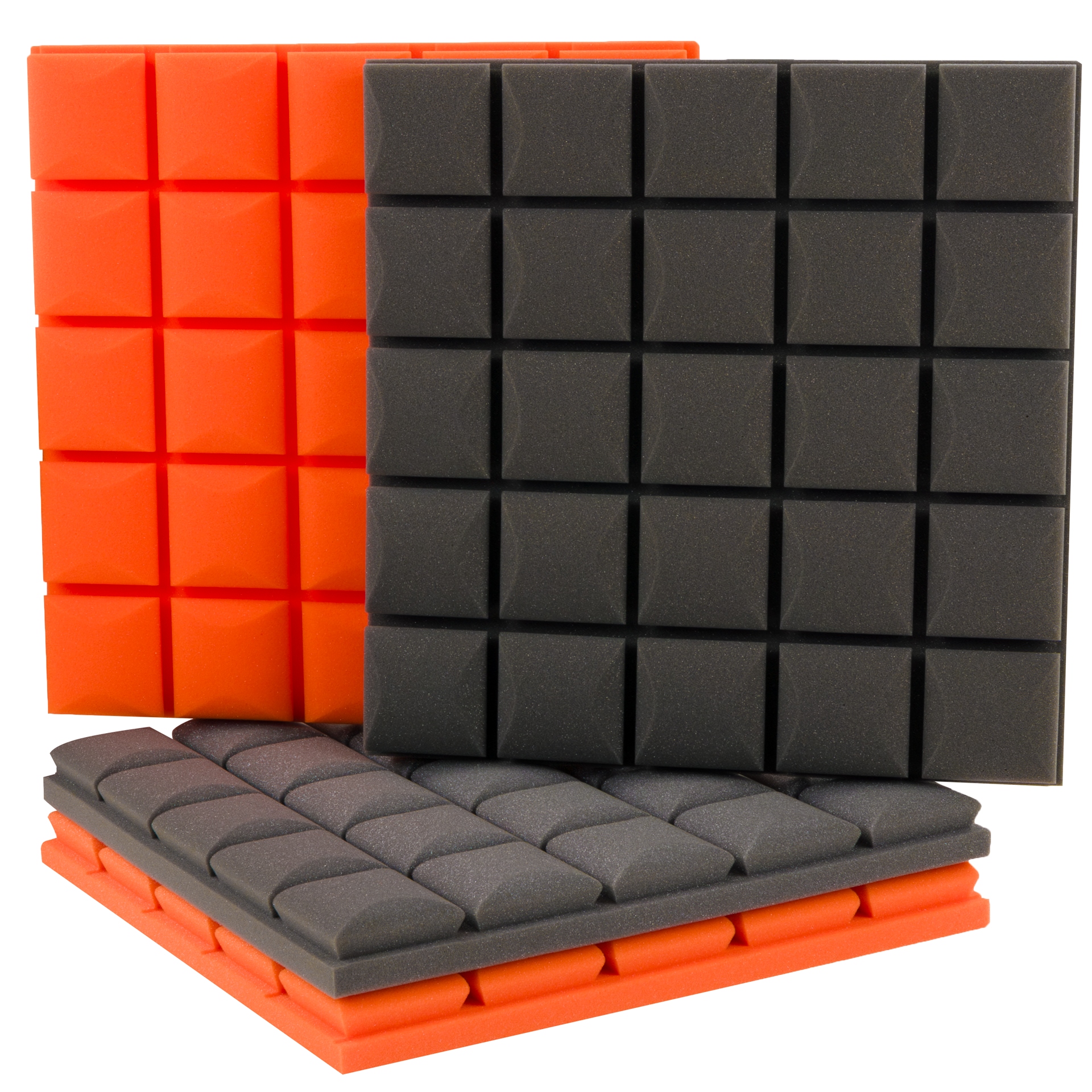 Odhlučňovací pěna konvexní kostka 50x50x5 cm 4 ks do dětského pokoje