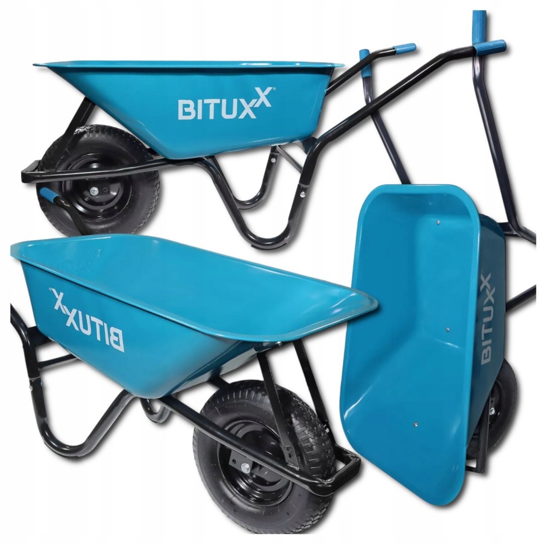 Zahradní kolečko Stavební kolečko Zahradní kolo s ložiskem 250 kg 100 L