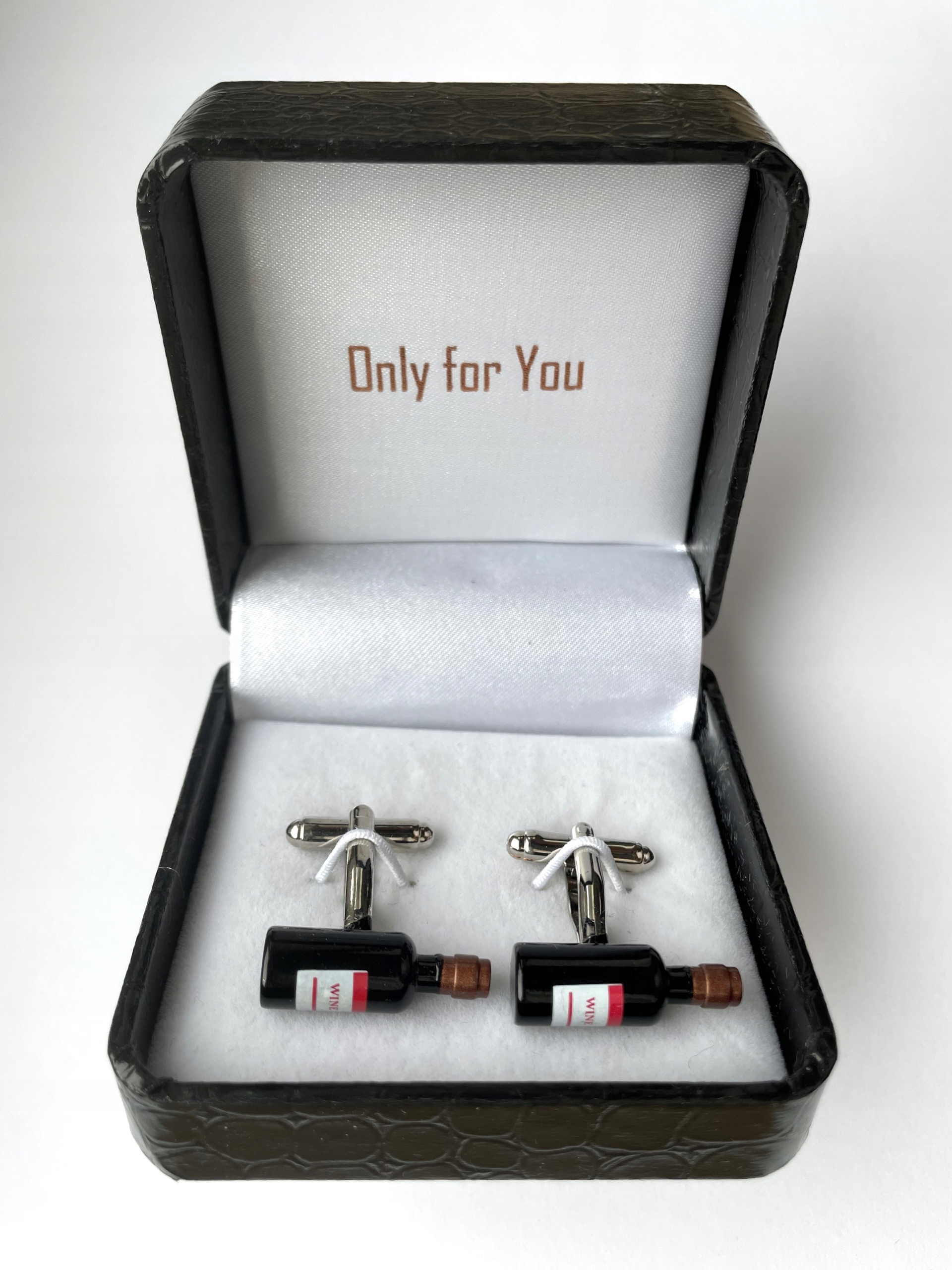 Manžetové knoflíčky Exc Láhev na víno Winko Láhev Flaška na párty