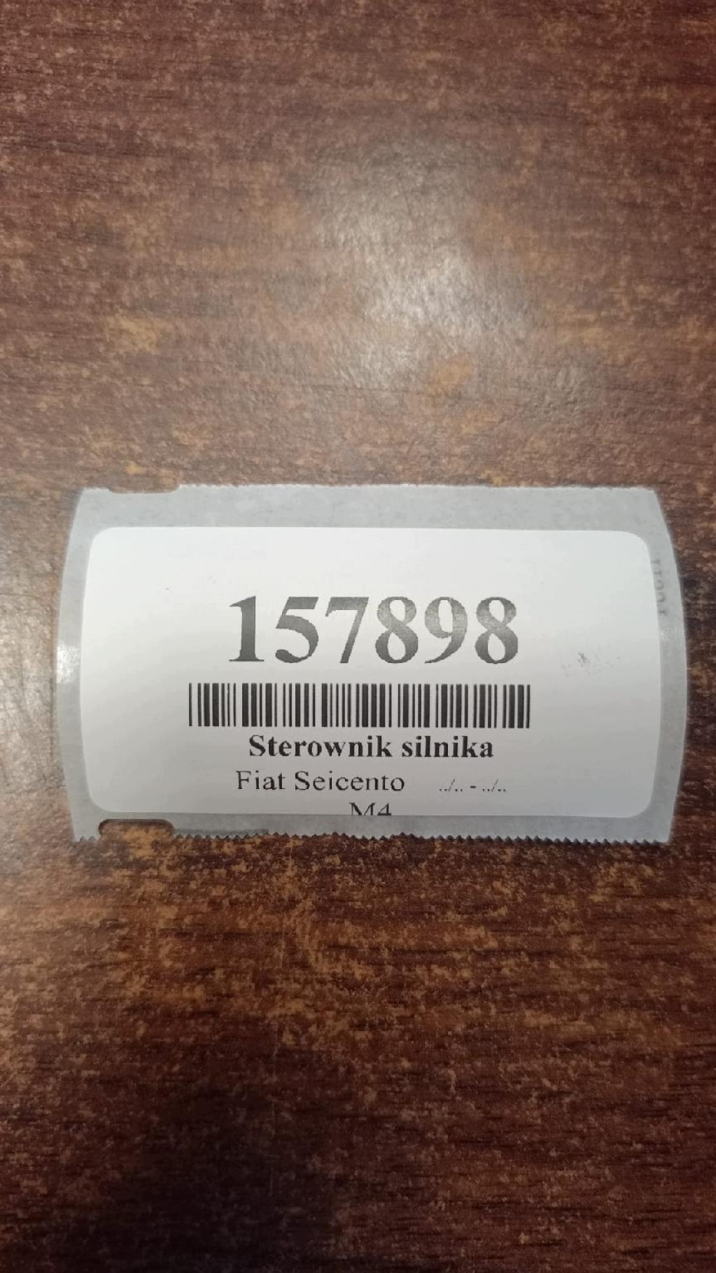 FIAT SEICENTO 1.1 control unit of the engine 55187372