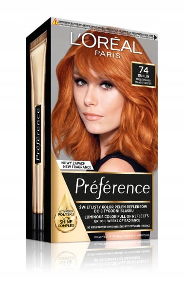 LOREAL PREFERENCE FARBA 74 MANGO