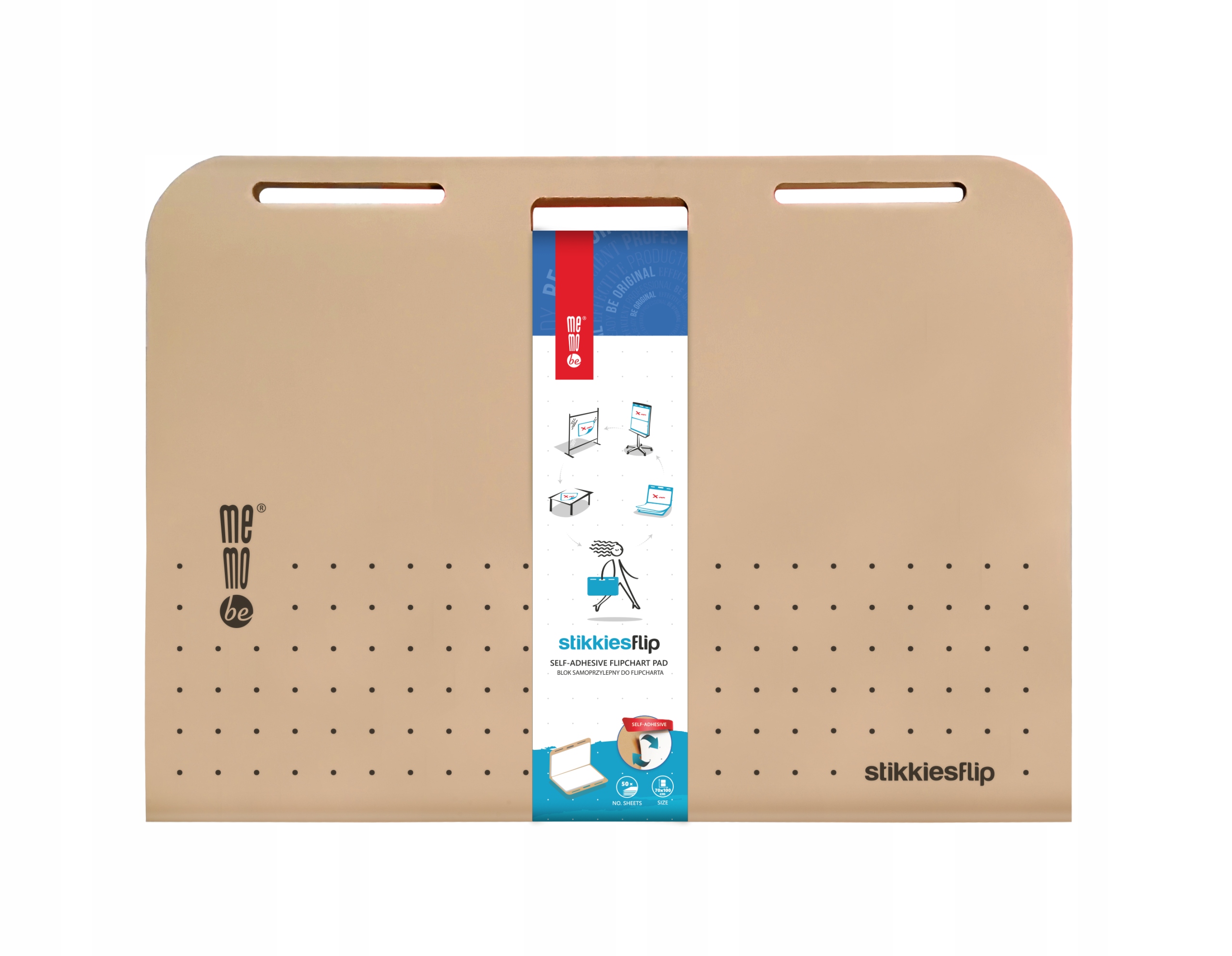 Blok do flipchartów 50 samoprzylepny STIKKIESFLIP Marka Memobe