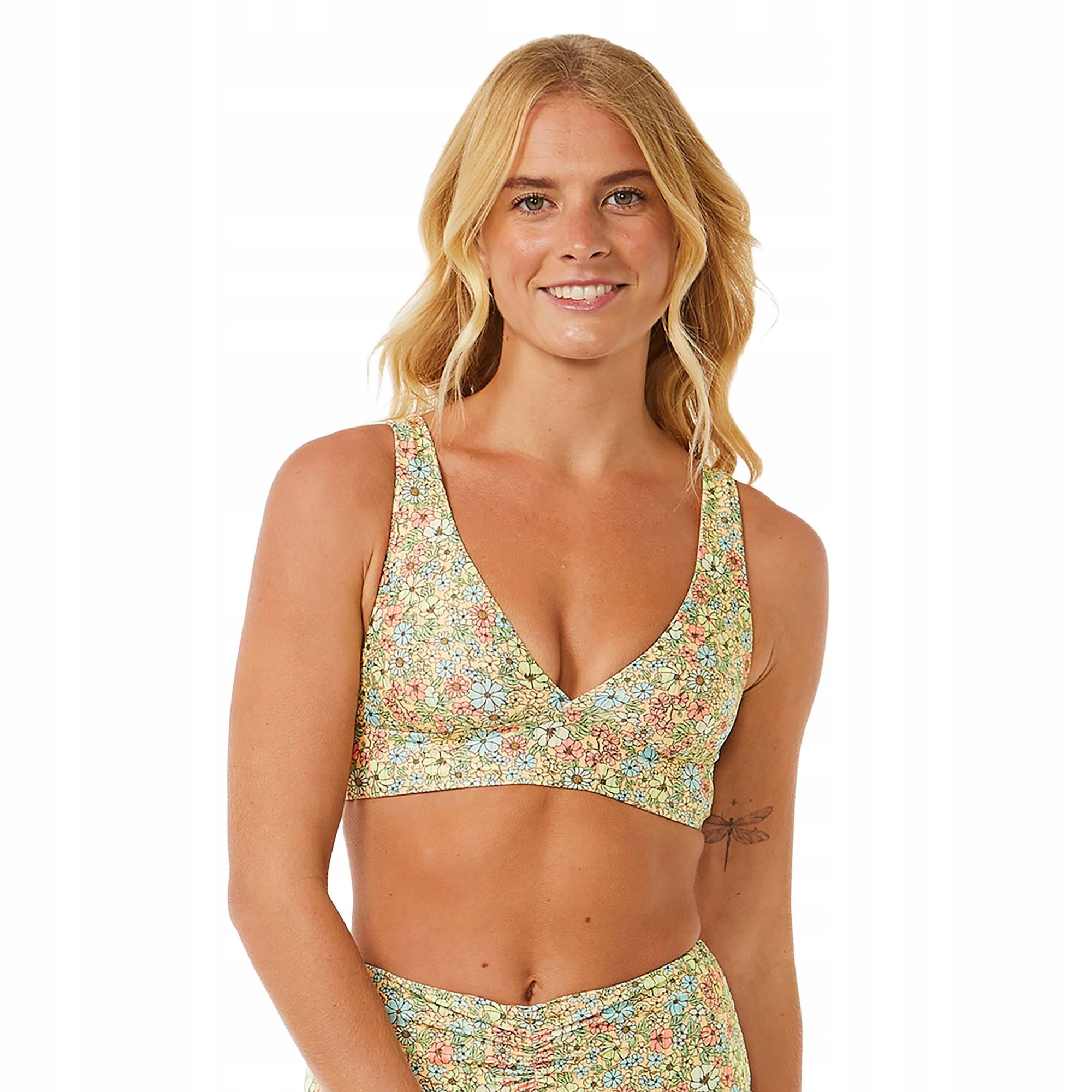 Góra od stroju kąpielowego Rip Curl Sea Of Dreams Revo Halter multico S
