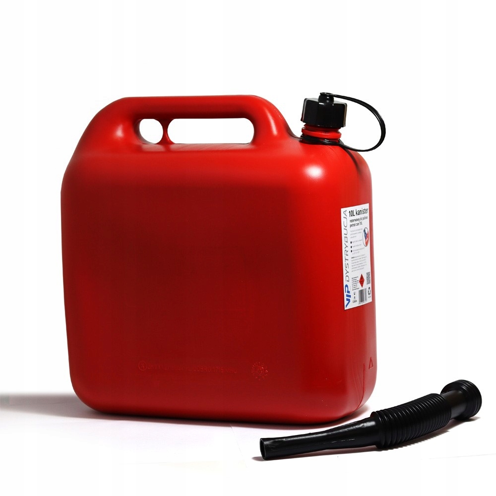 Kanister Na Paliwo Benzynę Olej 10l z Atestem Vip Dystrybucja