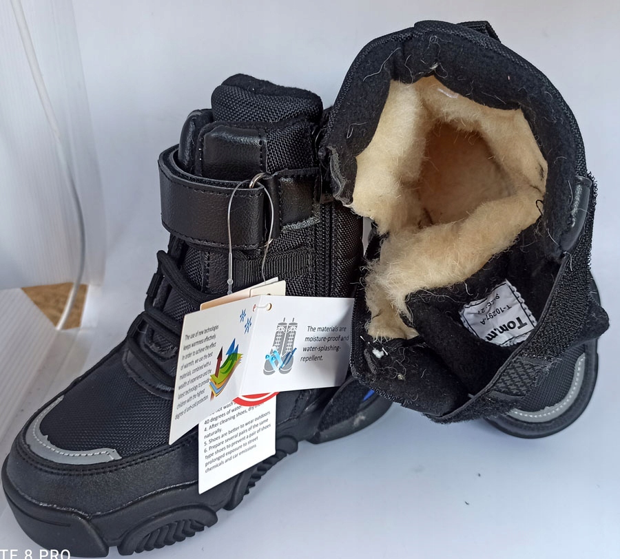 Śniegowce Waterproof, Windproof r.29/18,5 P5-156 Płeć chłopcy