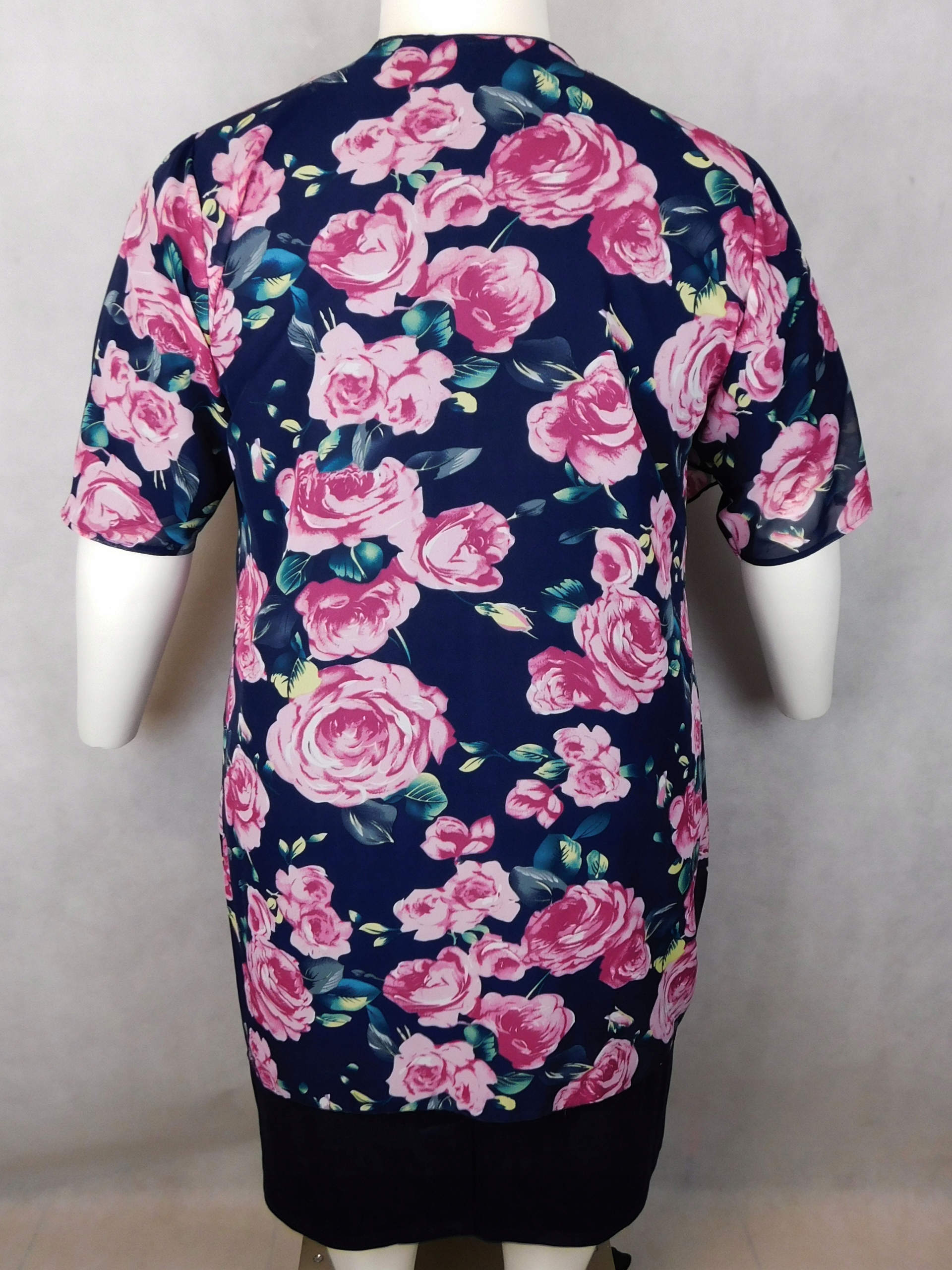 Sukienka elegancka wizytowa z narzutką 2XL - 48/50 Okazja koktajlowa