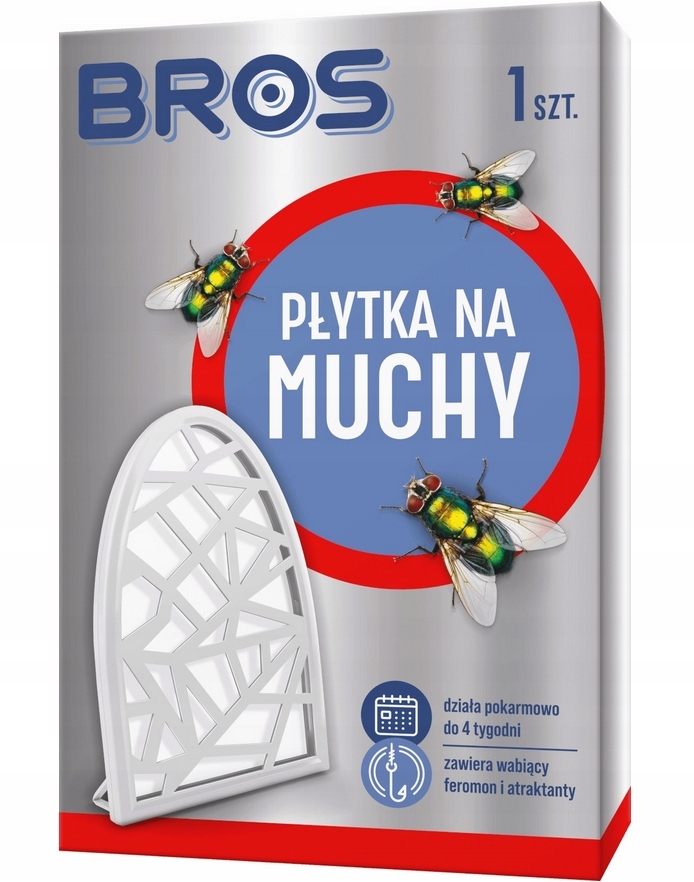 

Bros Wabiąca Płytka Na Muchy Pokarmowa
