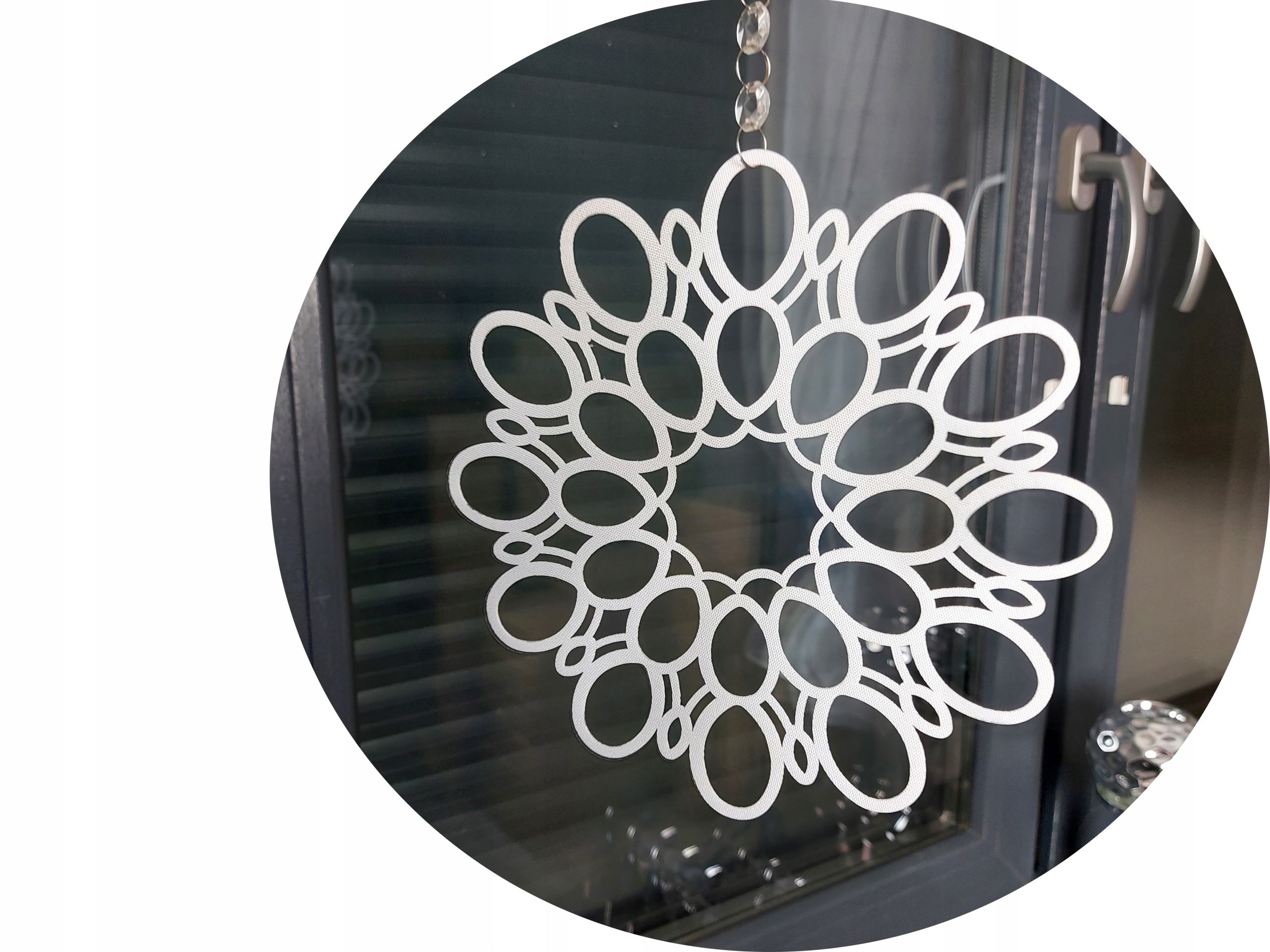 ZAWIESZKA AŻUR ORNAMENT GIRLANDA OZDOBA WZÓR NR 2