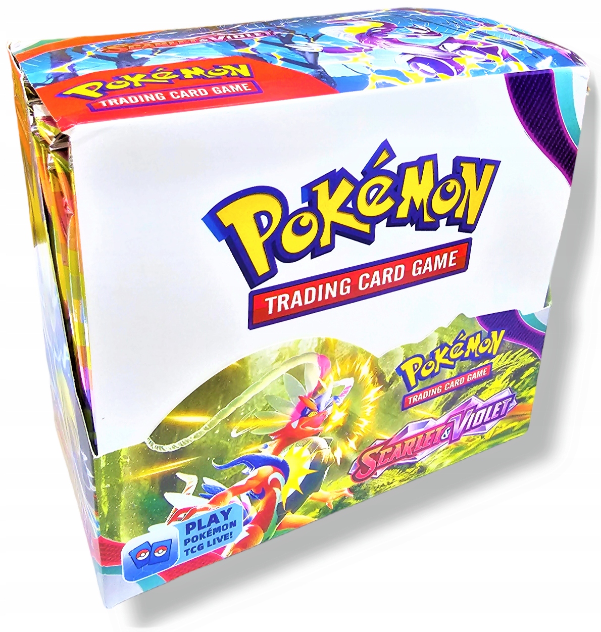 

karty pokemon Scarlet&violet Box 360 kart 36 złote