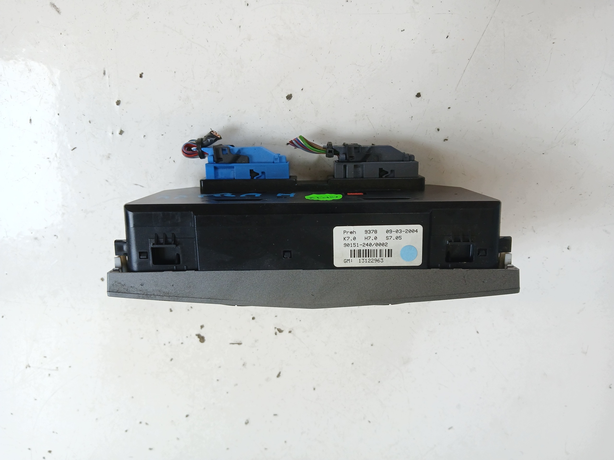 OPEL ASTRA III H PANEL BOCCHETTE OGRZEWANIA 13122963