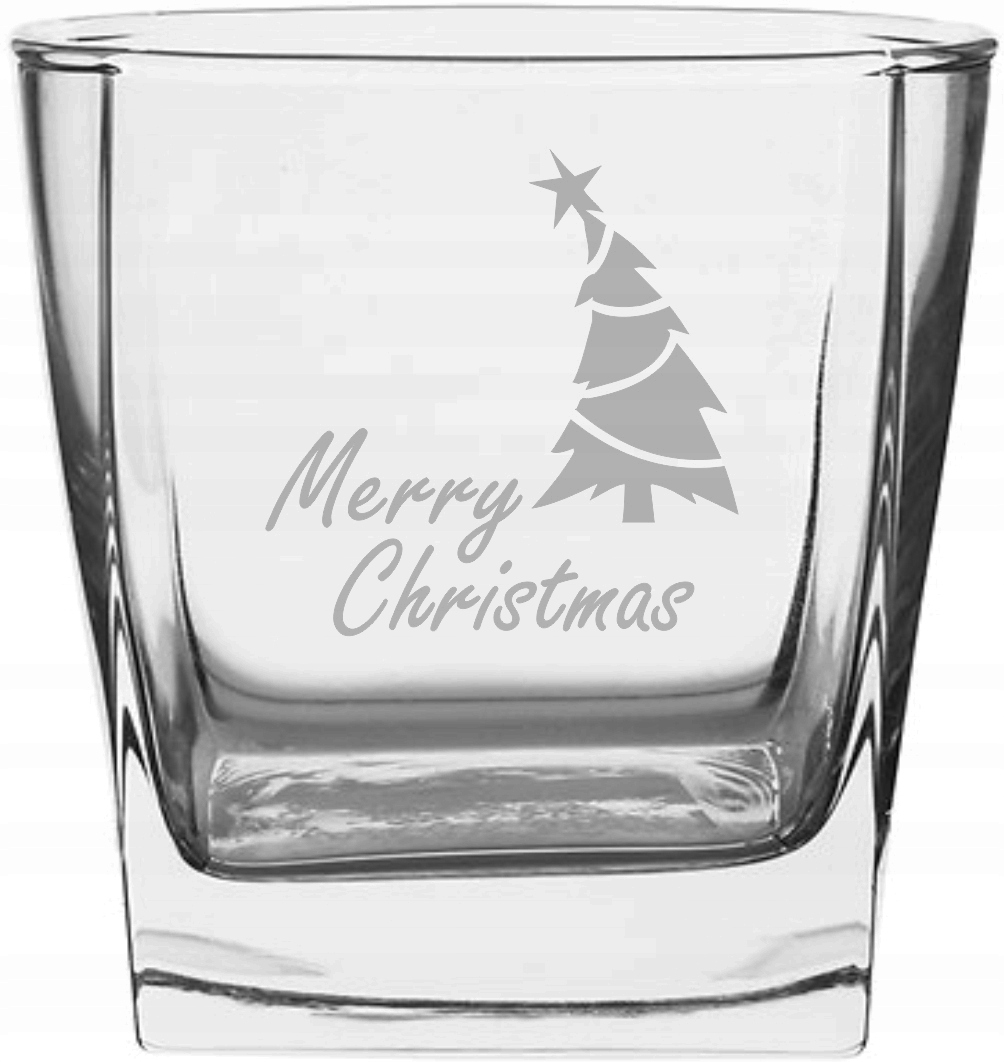 

Zestaw 2 szklanek Merry Christmas Boże Narodzenie