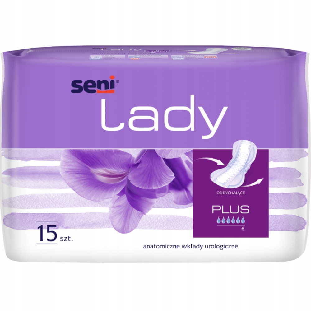 

Wkładki urologiczne Seni Lady Plus 15szt.