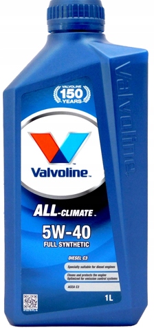 

Valvoline All-climate 5W40 Diesel C3 1L
