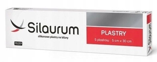 

Silaurum silikonowe plastry na blizny 5x30 cm 5szt