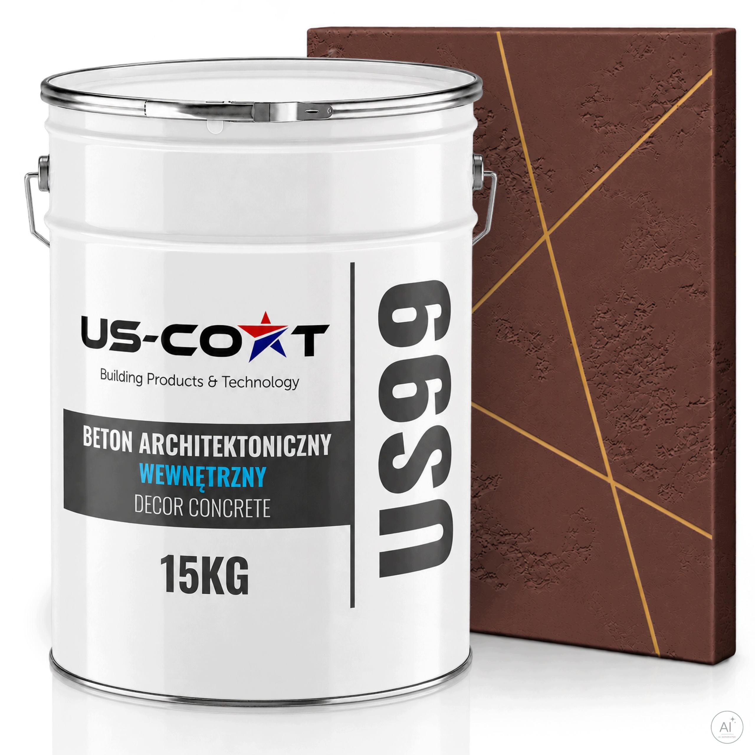 Vnitřní Architektonický Beton Barva Stará Cihla F326 10m2 15kg Omítka Zeď