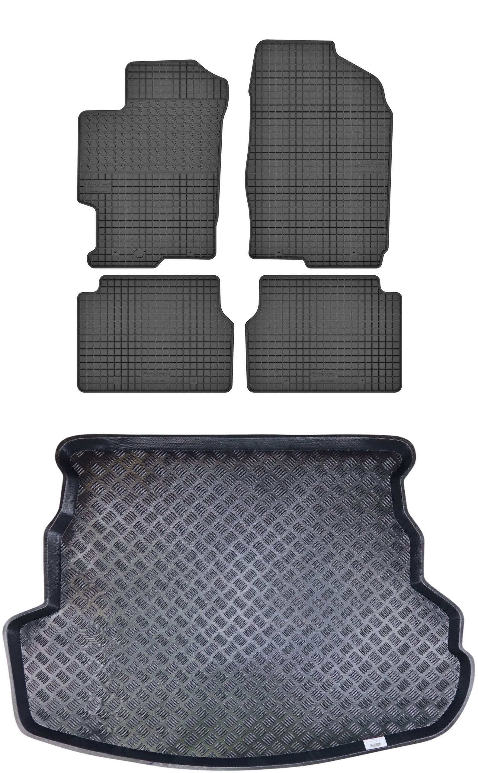 koberčeky batožinový priestor pre: Mazda 6 I 2002-2007 sedan