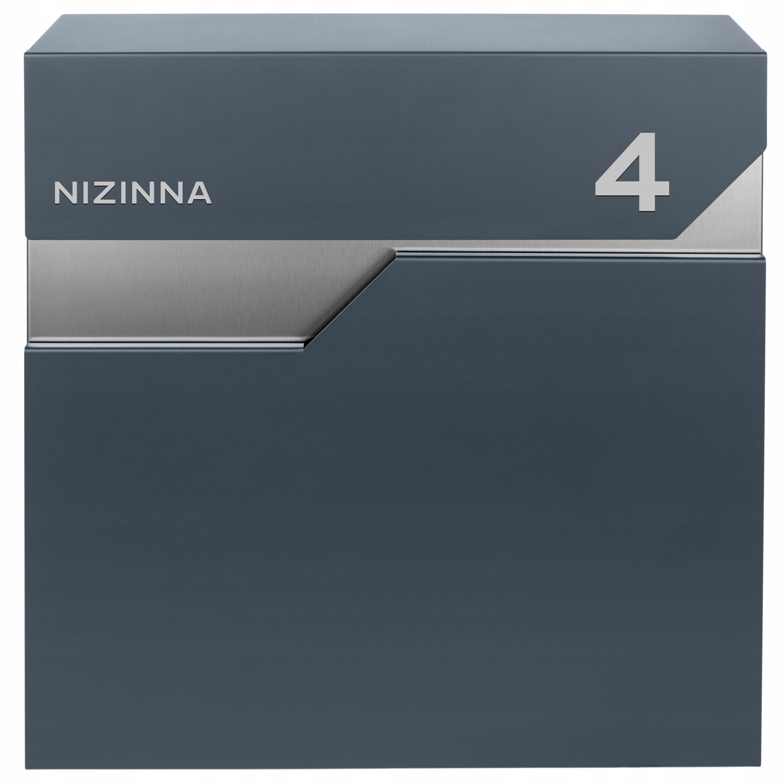 Poštovní Schránka Na Poštovní Seznamy Antracit Ocel S Číslem Adresy Ulice