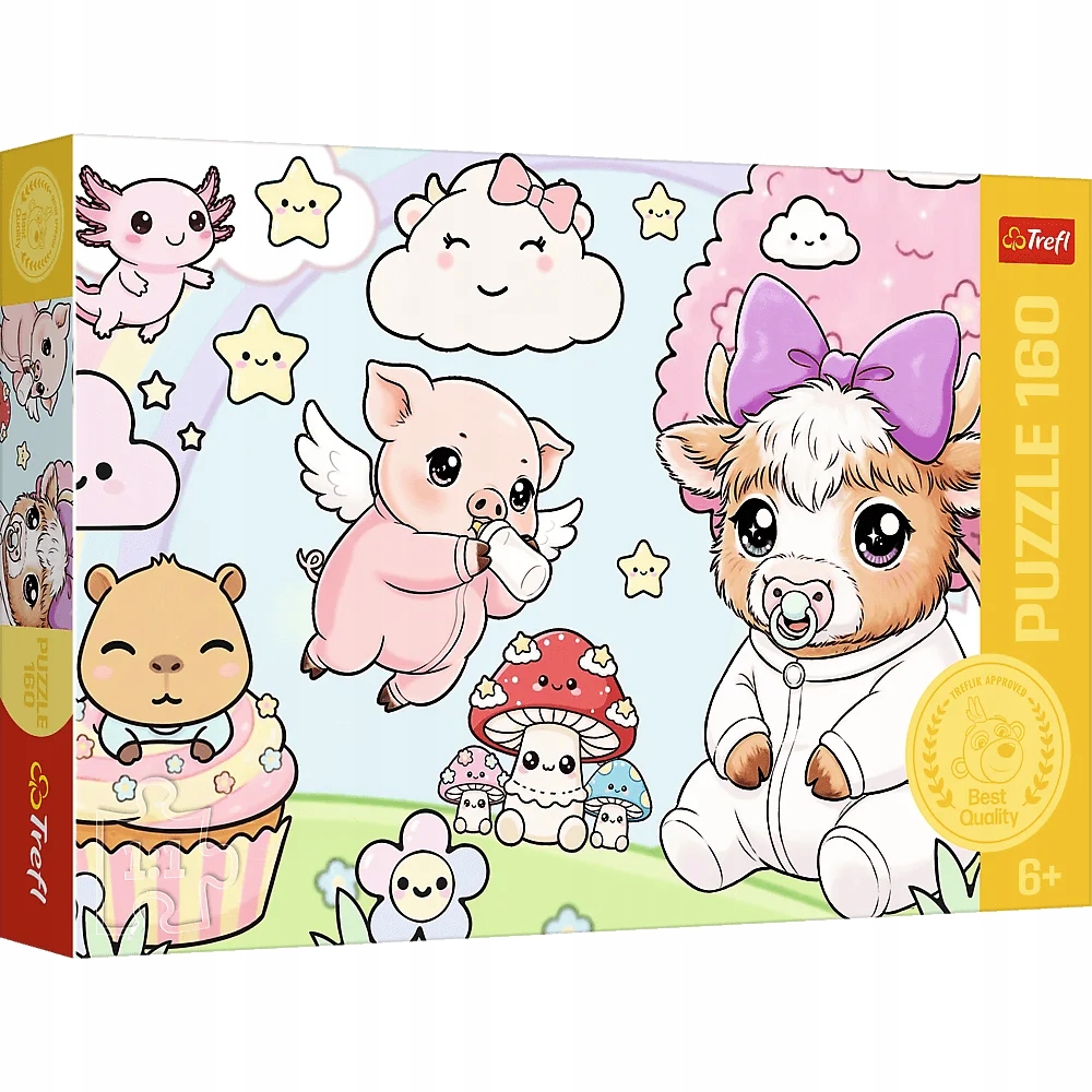 Trefl Puzzle 160 el. Zwierzaki maluchy