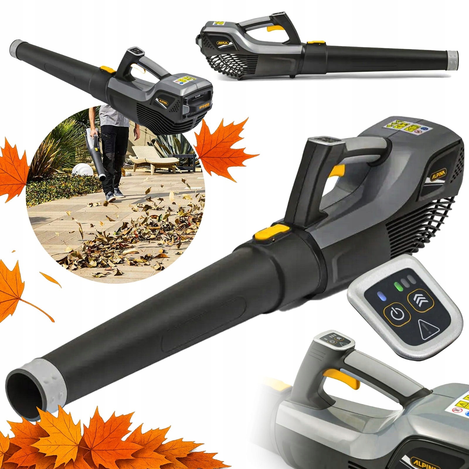 Akumulátorový fúkač Alpina Abl 48 Li Kit 650 W Akumulátor nabíjačka