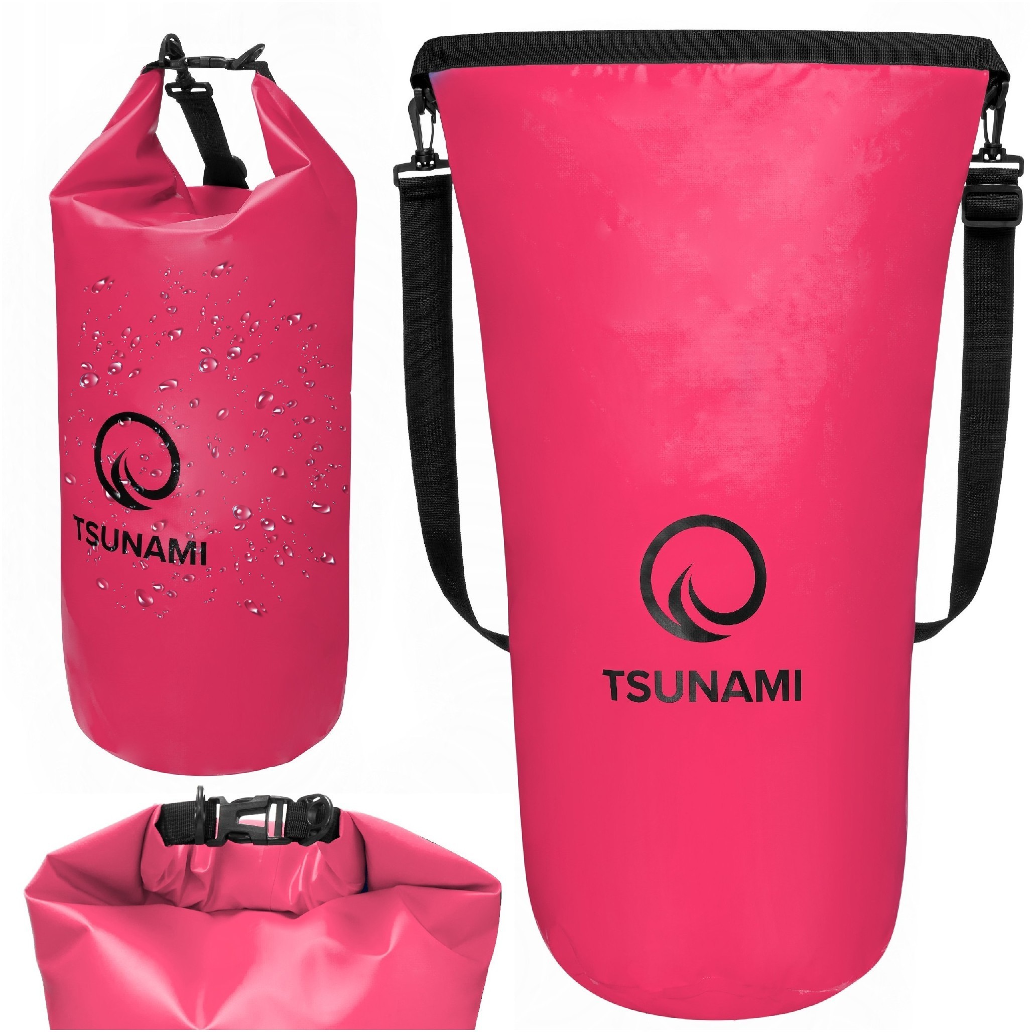 Worek wodoodporny Tsunami Pack Dry 30L różowy