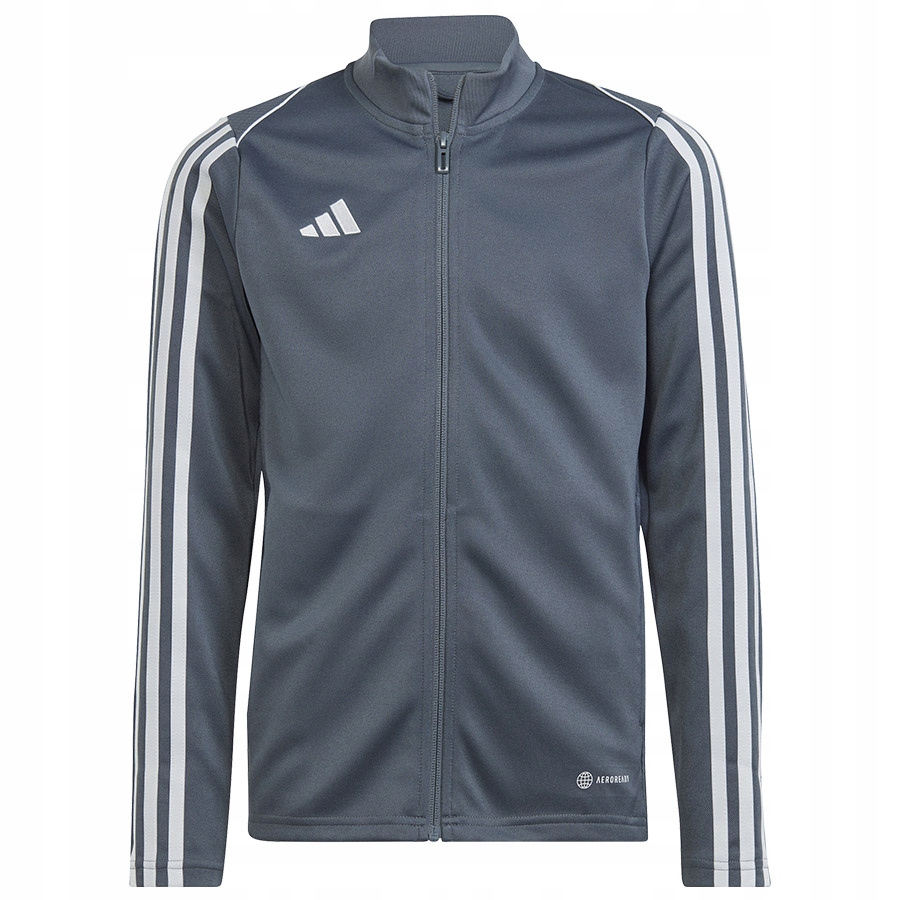 Adidas Tiro 23 Jkt Junior [128] Dětská Mikina šedá