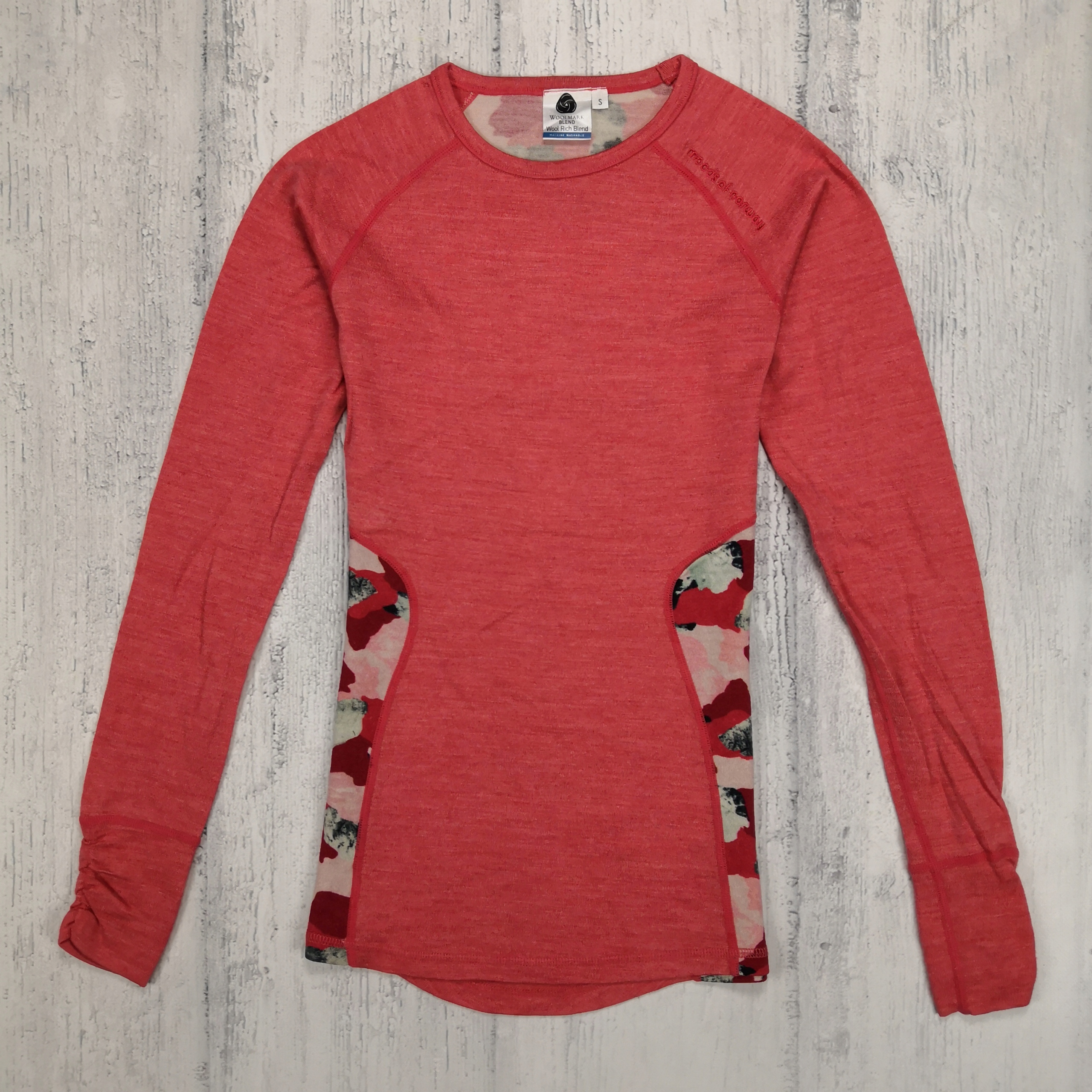 MOODS OF NORWAY DAMSKA KOSZULKA WEŁNIANA WEŁNA MERINO S DWUWARSTWOWA Marka Inna marka