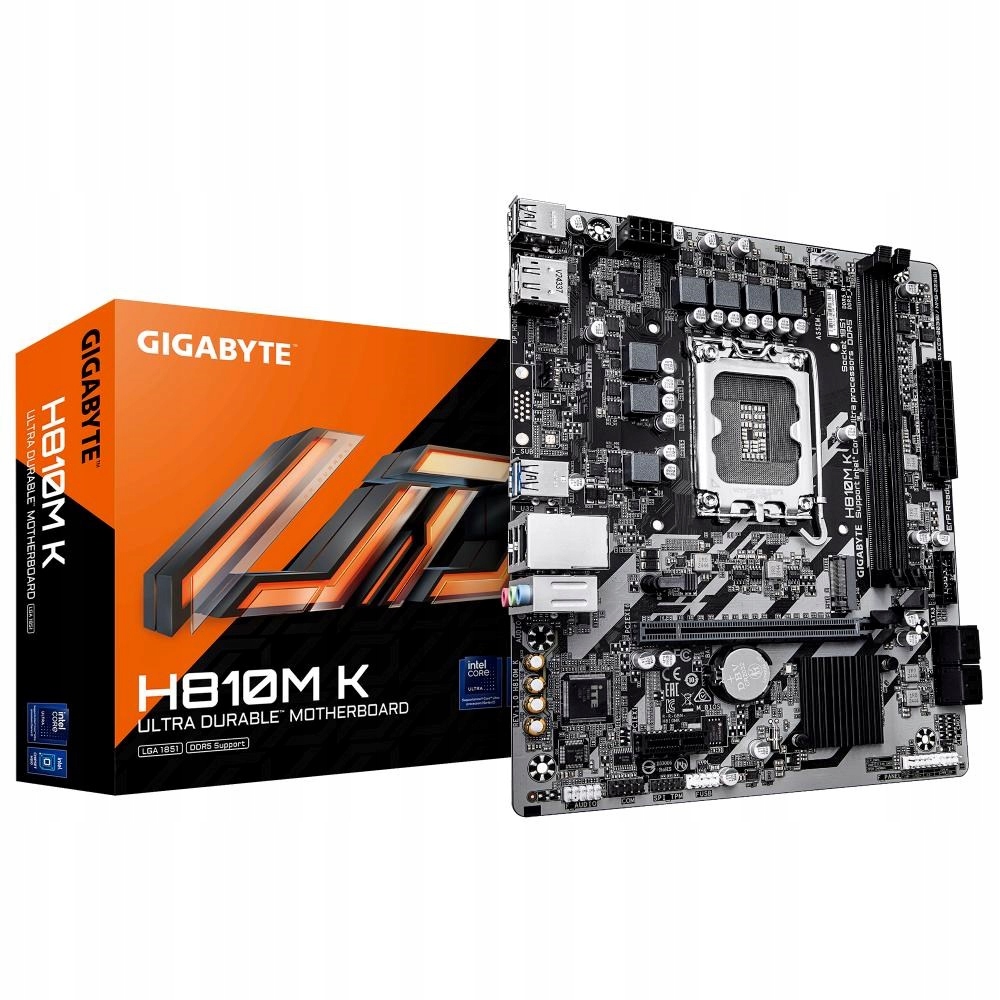 Gigabyte Mb Sc LGA1851 H810M K, Intel H810, 2xDDR5, 1xDP, 1xHDMI, …