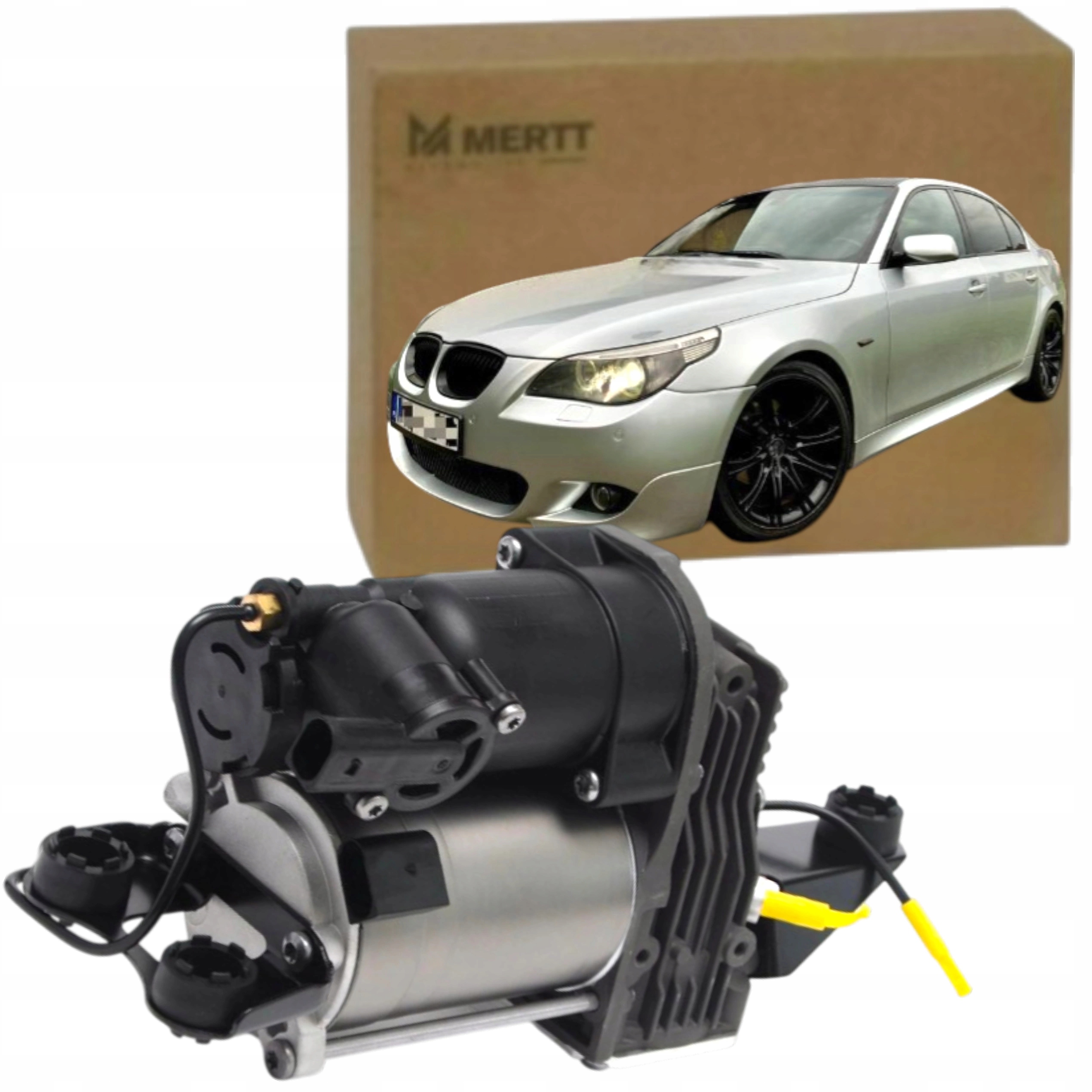 Kompresor nový závěsný kompresor pneumatická kompresorová pumpa Bmw 5 E60 E61 2003-2010