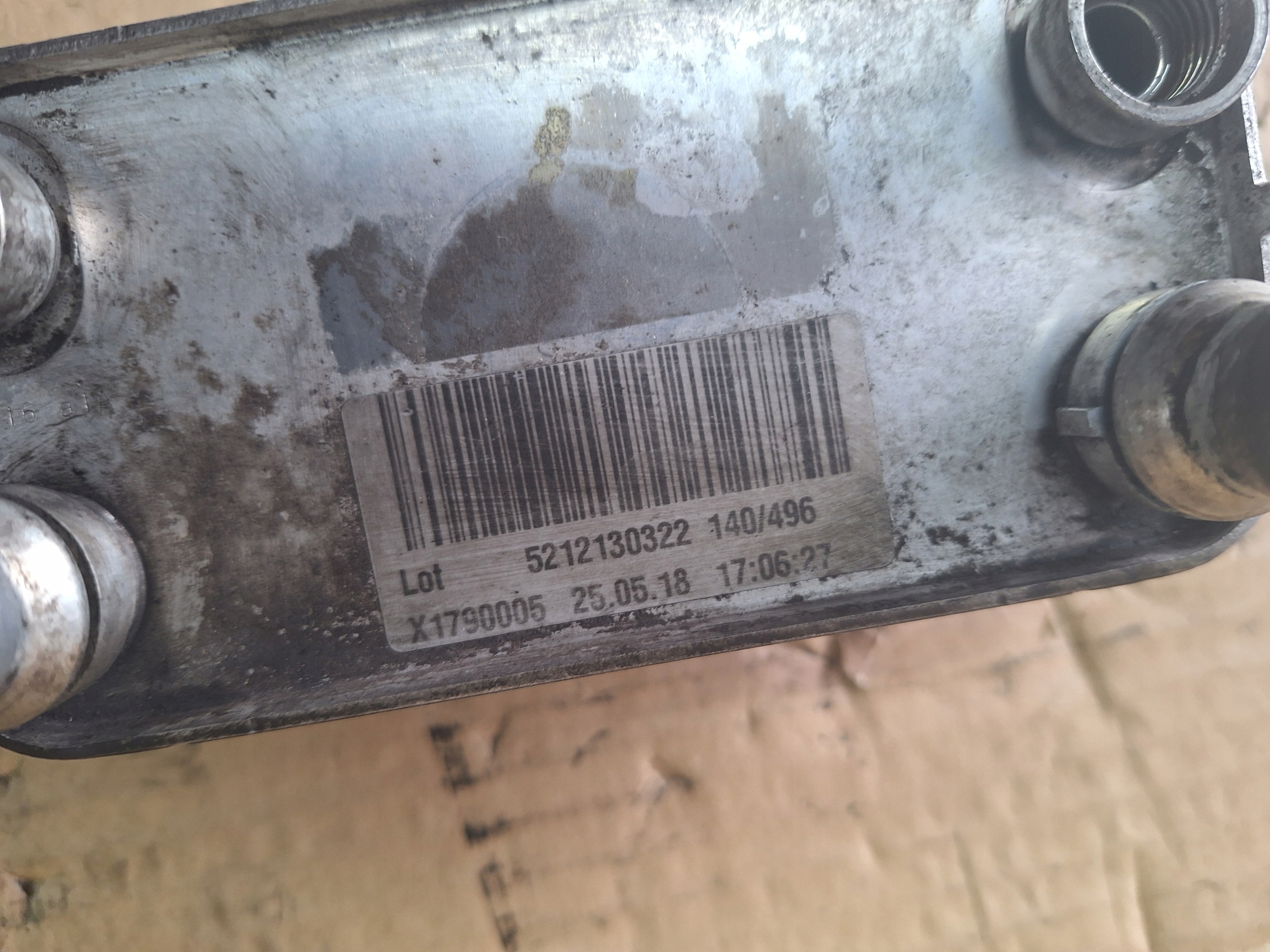 MERCEDES W212 oil cooler gearboxes 2.2CDI