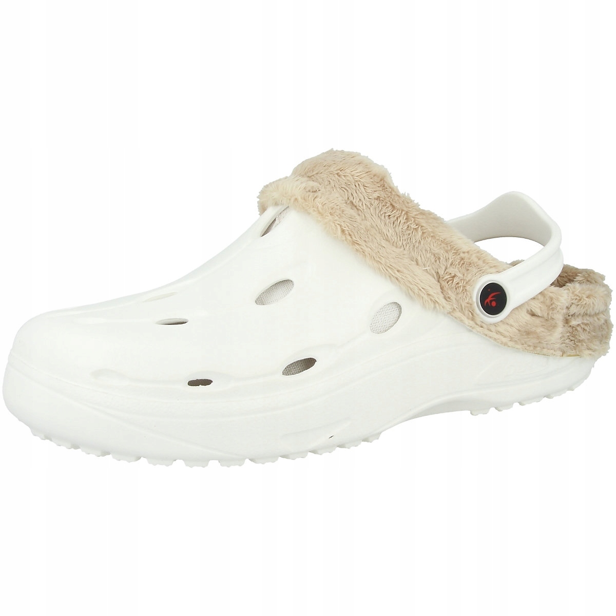 Duflex Dámské Nazouváky s kožešinou bílé 41 S9E