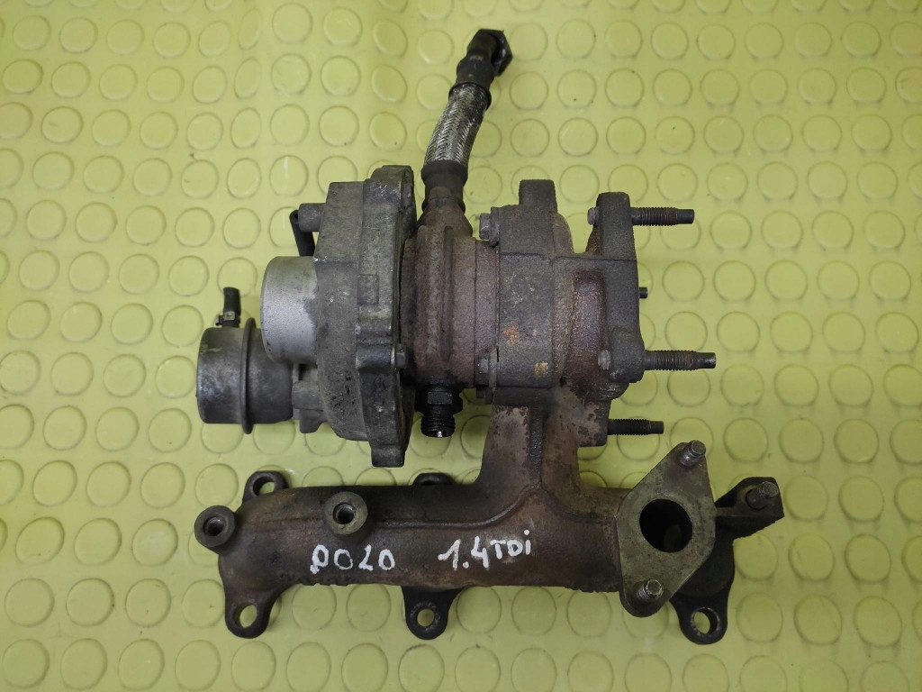 VW POLO IV 1.4 TDI TURBO compressor 045255019L