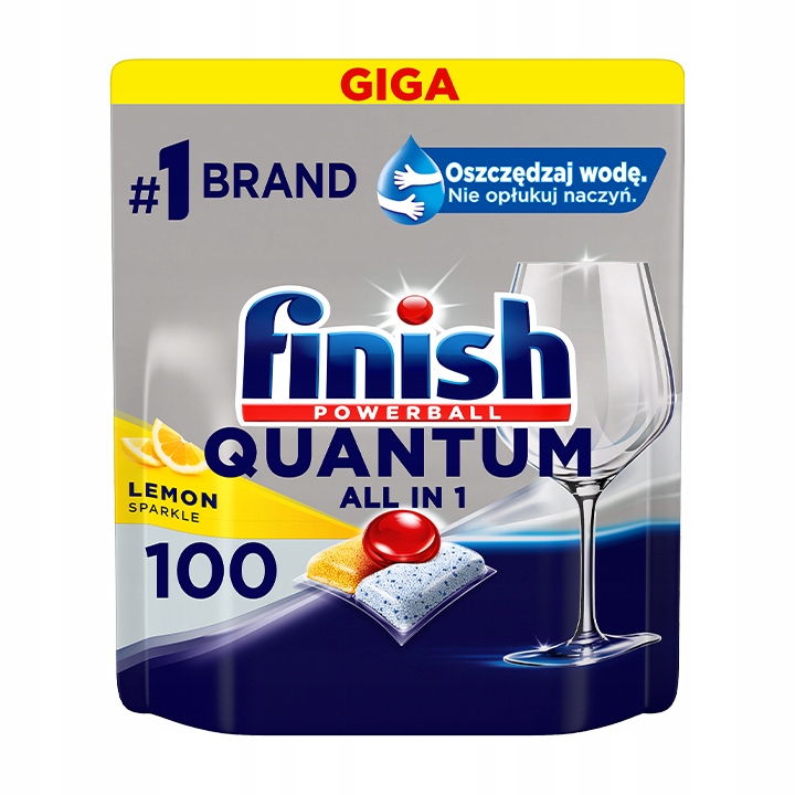 Levně Finish Quantum All in 1 Kapsle do myčky 100 ks regular